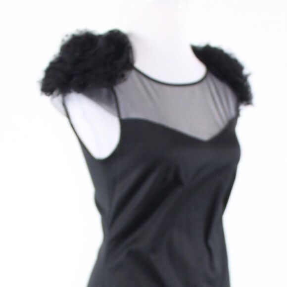 Georgina Chapman black bodycon dress 6 - Picture 4 of 8